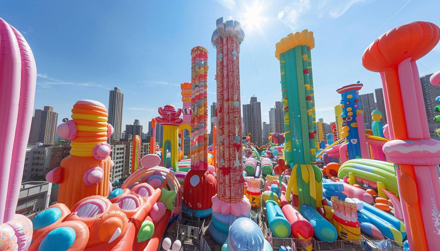 Comment les structures gonflables géantes transforment le marketing visuel